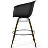 Bar Stool - Scandinavian Design - Dark Wood Legs - Pirela image 7