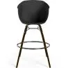Bar Stool - Scandinavian Design - Dark Wood Legs - Pirela image 7
