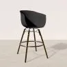 Bar Stool - Scandinavian Design - Dark Wood Legs - Pirela image 7