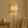 Wall Lamp with Fabric Shade and Aged Gold Structure - Treya image 7