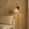 Vintage Gold Wall Lamp with Plug and Switch - Boly image 7