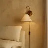 Vintage Gold Wall Lamp with Plug and Switch - Boly image 7