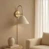 Vintage Gold Wall Lamp with Plug and Switch - Boly image 7