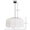 Pendant lamp Beige linen – Natural and timeless style – Deral image 7