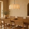 Pendant lamp Beige linen – Natural and timeless style – Deral image 7