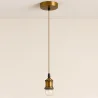 Pendant Lamp Cable in Aged Gold with Adjustable Height - Berrey image 7