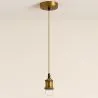 Pendant Lamp Cable in Aged Gold with Adjustable Height - Berrey image 7