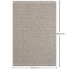 Large Contemporary and Modern Design Rug - Beige (240x340 cm) - Harbor image 7