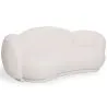 Curved Sofa Upholstered In White Bouclé – Modern And Elegant Design - Sorela image 7