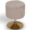 Stool With Storage Upholstered In Chenille - Tony image 7