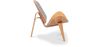 Designer armchair - Scandinavian armchair - Fabric upholstery - Lucy image 7