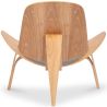 Designer armchair - Scandinavian armchair - Fabric upholstery - Lucy image 7