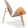 Buy Designer armchair - Scandinavian armchair - Fabric upholstery - Lucy Light grey 99916773 in the Europe
