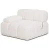 Right Corner Armchair - Upholstered In Bouclé Fabric - Compatible With Bianca Modular Sofa image 7