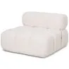 Armchair Upholstered In Bouclé Fabric - Compatible With Bianca Modular Sofa image 7