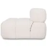 Armchair Upholstered In Bouclé Fabric - Compatible With Bianca Modular Sofa image 7