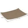 Coconut fiber awning 3x4M - 100 % Natural shade sail image 7