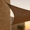 Coconut fiber awning 3x3x3M - 100 % Natural shade sail image 7