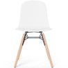 Dining chair with natural wood legs – Modern style and functionality - Broly image 7
