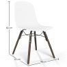 Dining chair with dark wood legs – Modern style and functionality - Broly image 7
