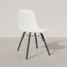 Dining chair with dark wood legs – Modern style and functionality - Broly image 7