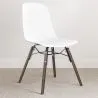 Dining chair with dark wood legs – Modern style and functionality - Broly image 7