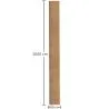 Coconut fiber awning 20x1M - 100 % Natural shade sail image 7
