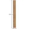 Coconut fiber awning 10x1M - 100 % Natural shade sail image 7