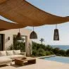 Coconut fiber awning 20x2M - 100 % Natural shade sail image 7
