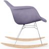 Rocking Chair Modern Fabric Upholstered – Nordic Style - Nordika image 7