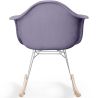 Rocking Chair Modern Fabric Upholstered – Nordic Style - Nordika image 7