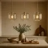 Modern Glass Pendant Lamp - Adjustable Cable - Dewers image 7