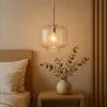 Modern Glass Pendant Lamp - Adjustable Cable - Dewers image 7