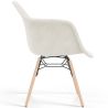 Chair with arms - Upholstered bouclé - Scandinavian - Dining room, office or waiting room - Nordika image 7