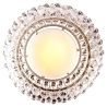 Buy Ceiling Lamp - Crystal Globe Pendant Lamp - 50cm - Savoni Transparent 53529 Home delivery