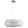Buy Ceiling Lamp - Crystal Globe Pendant Lamp - 50cm - Savoni Transparent 53529 - in the EU