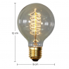 Buy Edison Spiral bulb Transparent 50779 at Privatefloor