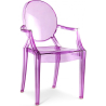 Buy Children's Chair - Children's Chair Transparent Design - Louis XIV Purple transparent 54010 - in the EU