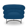 Buy Designer armchair - Faux leather upholstery - Bivendun Black 16500 - prices