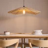 Pendant Light - Natural Rope Boho Style – Modern Handcrafted Design - Yer image 7