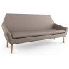 Buy Scandinavian design sofa 2 seater fabric Brown 55627 - prices