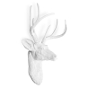 Buy Deer Bust Wall decor - Resin White 55737 - prices
