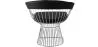Dining Chair with Armrests - Leatherette and Metal - Barrel image 7