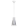Buy Ceiling Lamp - Pendant Lamp - Steel and Glass - Apolo Steel 58222 - in the EU
