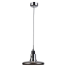 Buy Ceiling Lamp - Chrome Metal Pendant Lamp - Blake Grey transparent 58225 - prices