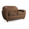 Buy Design Sofa Faux Leather Brown 58243 - prices