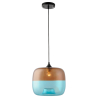 Buy Crystal Ceiling Lamp - Blue Pendant Lamp - Bluey Blue 58259 - in the EU