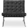 Design Armchair - Upholstered in Leather - Town image 7