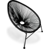 Buy Acapulco Chair - Black Legs Black 58294 - in the EU