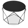 Buy Diamond Side Table - Metal Black 58414 at Privatefloor